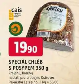 Trefa SPECIÁL CHLÉB S POSYPEM 350 g krájený, balený nabídka