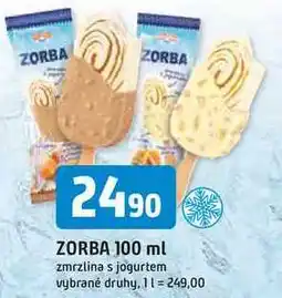Trefa ZORBA 100 ml zmrzlina s jogurtem nabídka