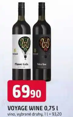 Trefa VOYAGE WINE nabídka
