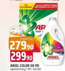 Trefa ARIEL COLOR 50 PD vybrané druhy nabídka