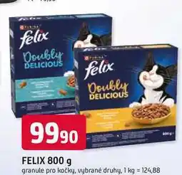 Trefa FELIX 800 g granule pro kočky, vybrané druhy nabídka