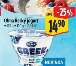 Albert Olma Řecký jogurt nabídka