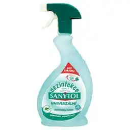 Trefa Sanytol univerzální dezinfekční čistič ve spreji, vybrané druhy 500ml nabídka