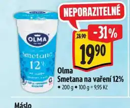 Albert Olma Smetana na vaření 12% nabídka