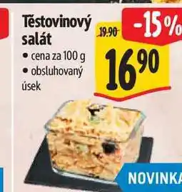 Albert Těstovinový salát nabídka