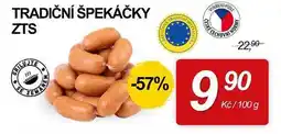 ZEMAN TRADIČNÍ ŠPEKÁČKY ZTS nabídka