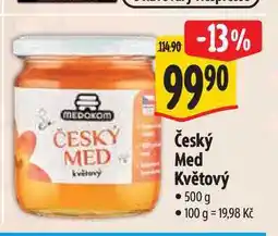Albert Český Med Květový nabídka