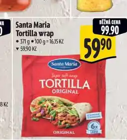 Albert Santa Maria Tortilla wrap nabídka
