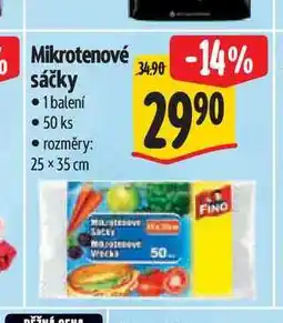 Albert Mikrotenové sáčky 1 balení 50 ks nabídka
