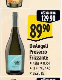 Albert DeAngeli Prosecco Frizzante nabídka