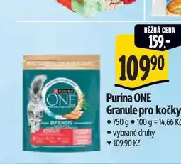 Albert Purina ONE Granule pro kočky nabídka