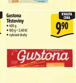 Albert Gustona Těstoviny nabídka