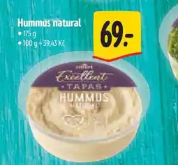 Albert Hummus natural nabídka