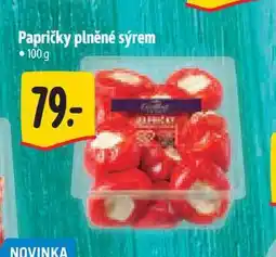 Albert Papričky plněné sýrem nabídka