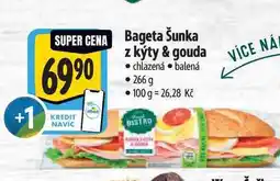 Albert Bageta Šunka z kýty & gouda nabídka