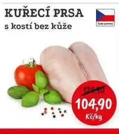 RABBIT řeznictví KUŘECÍ PRSA s kostí bez kůže nabídka
