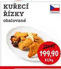 RABBIT řeznictví KUŘECÍ ŘÍZKY obalované nabídka