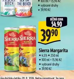 Albert Sierra Margarita 4,5% nabídka