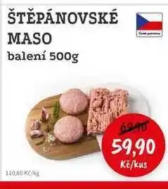 RABBIT řeznictví ŠTĚPÁNOVSKÉ MASO balení nabídka