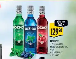 Albert Božkov Pepermint 19%, Modrá 19%, Griotte 18% nabídka