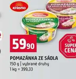 Terno POMAZÁNKA ZE SÁDLA 150 g vybrané druhy nabídka