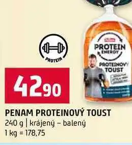 Terno PENAM PROTEINOVÝ TOUST 240 g krájený balený nabídka