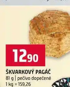 Terno ŠKVARKOVÝ PAGÁČ 81 g pečivo dopečené nabídka