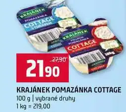 Terno KRAJÁNEK POMAZÁNKA COTTAGE 100 g vybrané druhy nabídka