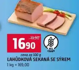 Terno LAHŮDKOVÁ SEKANÁ SE SÝREM nabídka