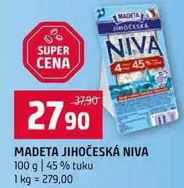 Terno MADETA JIHOČESKÁ NIVA 100 g 45% tuku nabídka