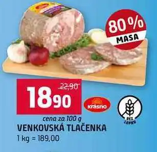 Terno VENKOVSKÁ TLAČENKA nabídka