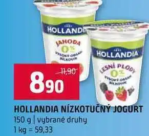 Terno HOLLANDIA NÍZKOTUČNÝ JOGURT 150 g vybrané druhy nabídka