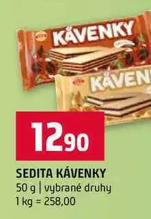 Terno SEDITA KÁVENKY 50 g vybrané druhy nabídka