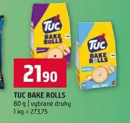 Terno TUC BAKE ROLLS 80 g vybrané druhy nabídka