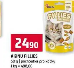 Terno AKINU FILLIES 50 g pochoutka pro kočky nabídka