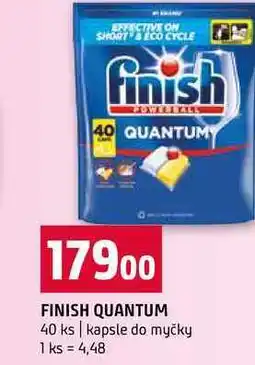 Terno FINISH QUANTUM 40 ks kapsle do myčky nabídka