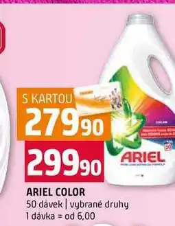 Terno ARIEL COLOR 50 dávek vybrané druhy nabídka