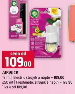 Terno AIRWICK 19 ml Electric strojek a náplň 250 ml | Freshmatic strojek a náplň nabídka