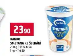 Terno RANKO SMETANA KE ŠLEHÁNÍ 200 g 33% tuku nabídka