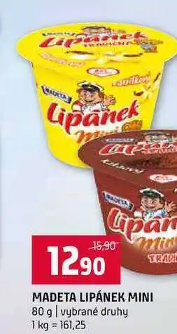 Terno MADETA LIPÁNEK MINI 80 g vybrané druhy nabídka