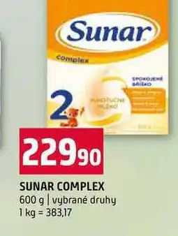 Terno SUNAR COMPLEX 600 g vybrané druhy nabídka