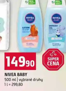 Terno NIVEA BABY 500 ml vybrané druhy nabídka