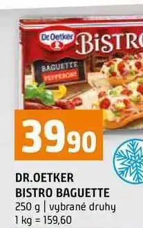 Terno DR.OETKER BISTRO BAGUETTE 250 g vybrané druhy nabídka