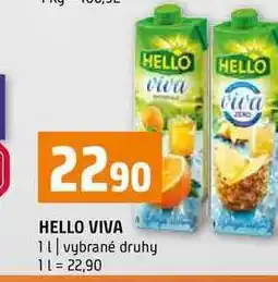 Terno HELLO VIVA 1l vybrané druhy nabídka