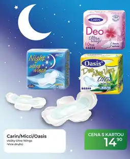 Tamda Foods Carin/Micci/Oasis vložky Ultra Wings nabídka