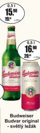 Adam Budweiser Budvar original - světlý ležák nabídka