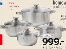 XXXLutz homeware professional 4dílná sada nabídka