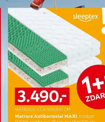 XXXLutz sleeptex Matrace Antibacterial MAXI nabídka