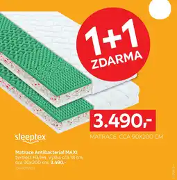 XXXLutz sleeptex Matrace Antibacterial MAXI nabídka