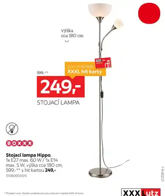 XXX Lutz stojací lampa hippo